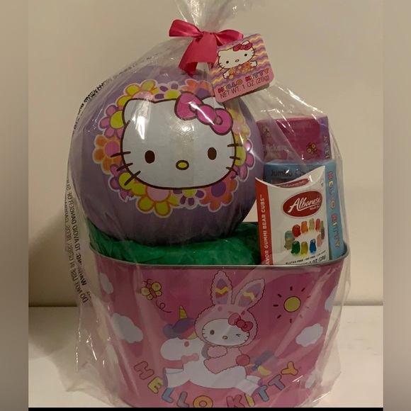 Hello Kitty Easter Basket Gift Set Brand New in Sealed package. - Picture 1 of 6